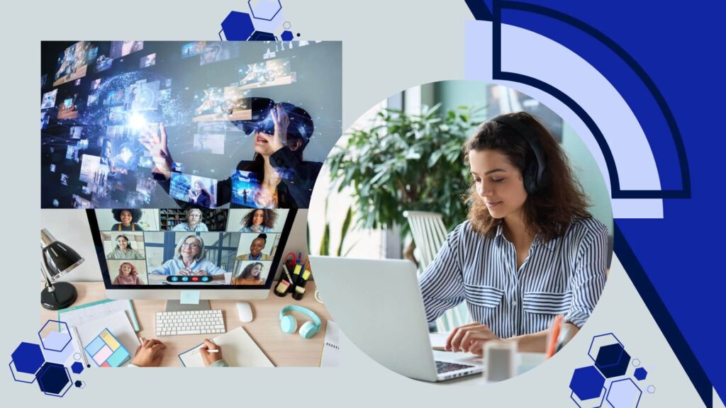 La importancia del entrenamiento y capacitación virtual 2 Dark Blue And White Modern Busines Workshop Digital Marketing Instagram Post 1920 × 1080px 2 1